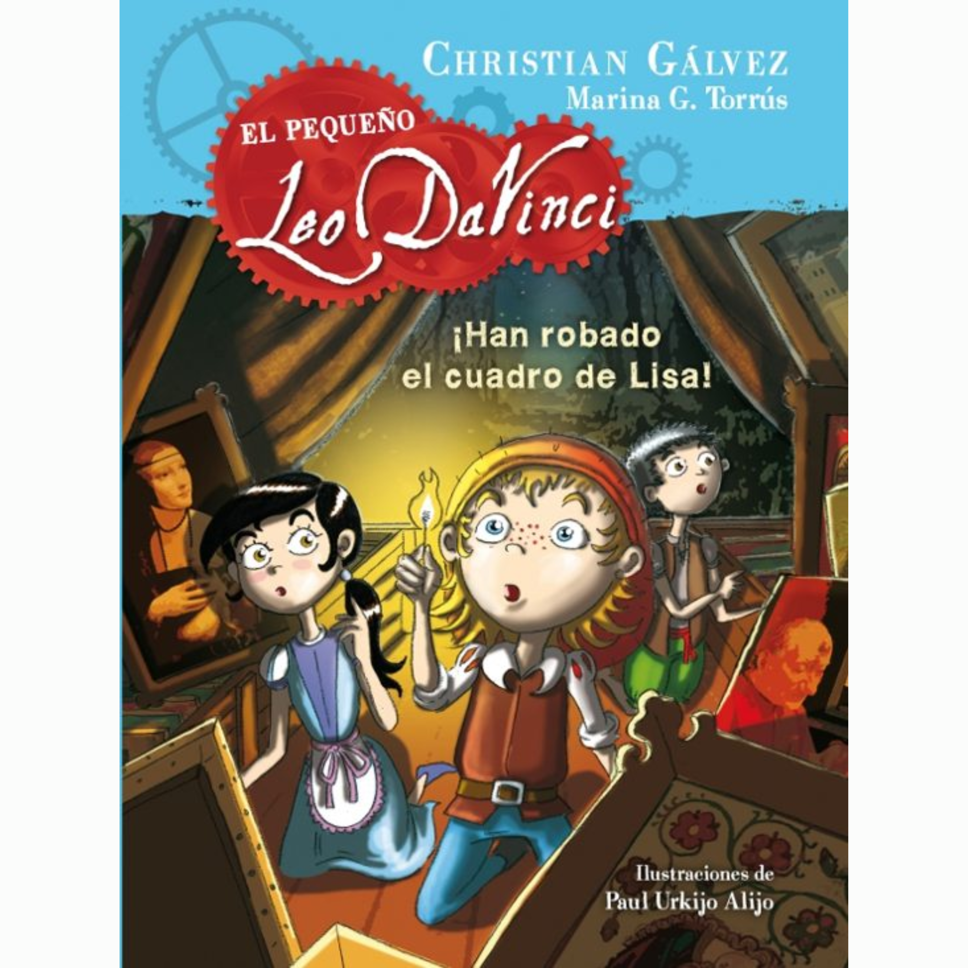 ¡HAN ROBADO EL CUADRO DE LISA! (EL PEQUEÑO LEO DA VINCI 2) - Christian Gálvez y Marina G. Torrús