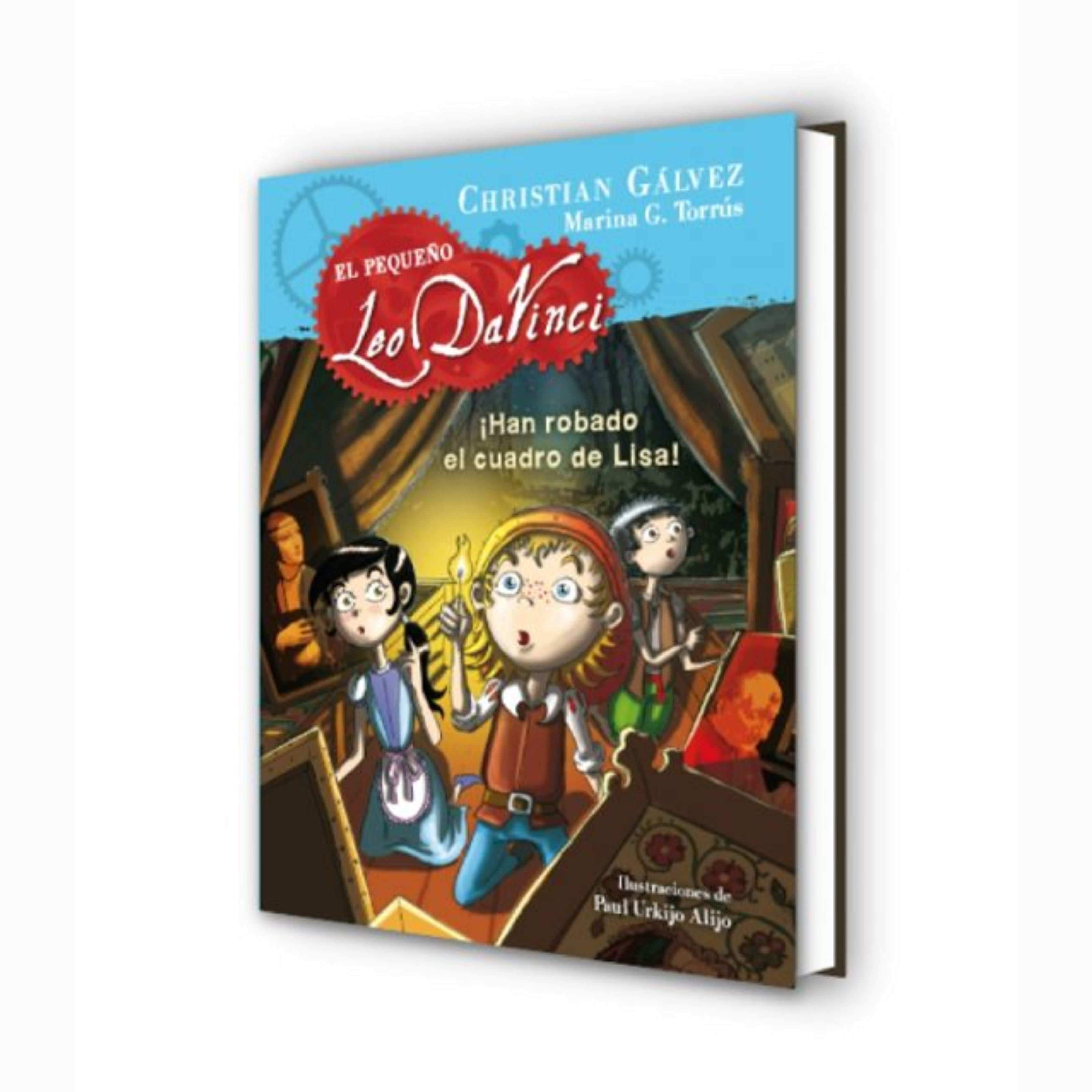 ¡HAN ROBADO EL CUADRO DE LISA! (EL PEQUEÑO LEO DA VINCI 2) - Christian Gálvez y Marina G. Torrús