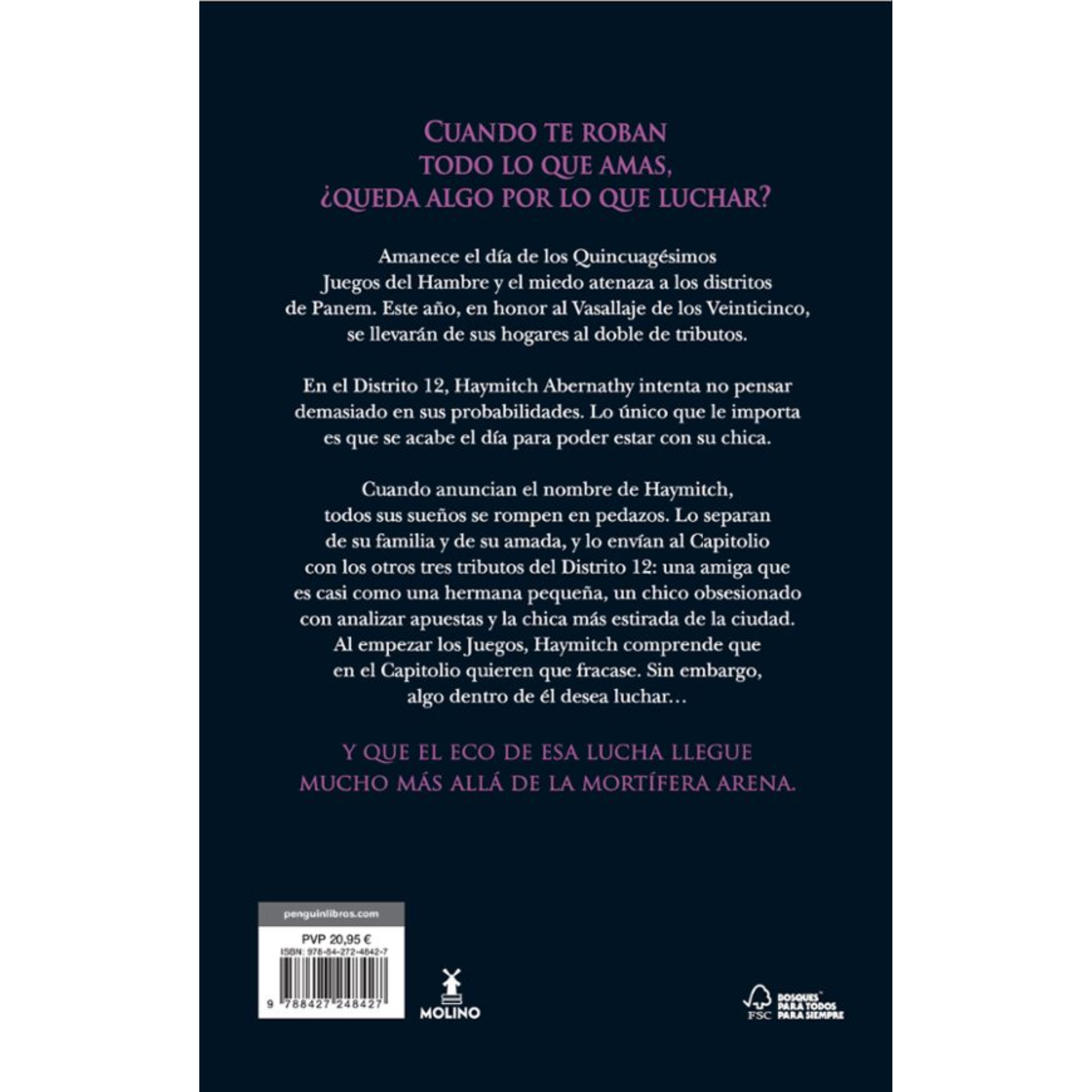 LOS JUEGOS DEL HAMBRE 5 - AMANECER EN LA COSECHA - Suzanne Collins