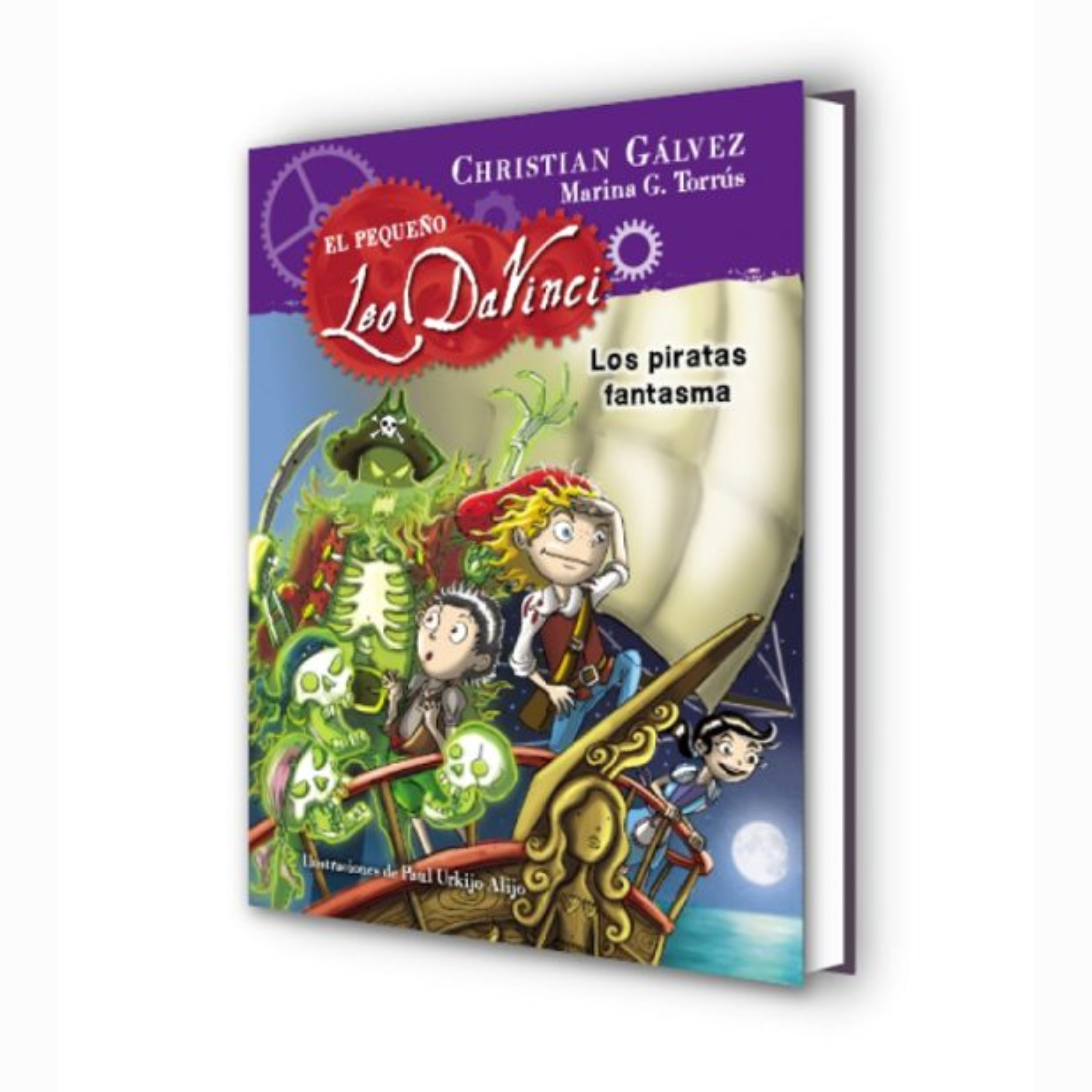 LOS PIRATAS FANTASMAS (EL PEQUEÑO LEO DA VINCI 3) - Christian Gálvez y Marina G. Torrús