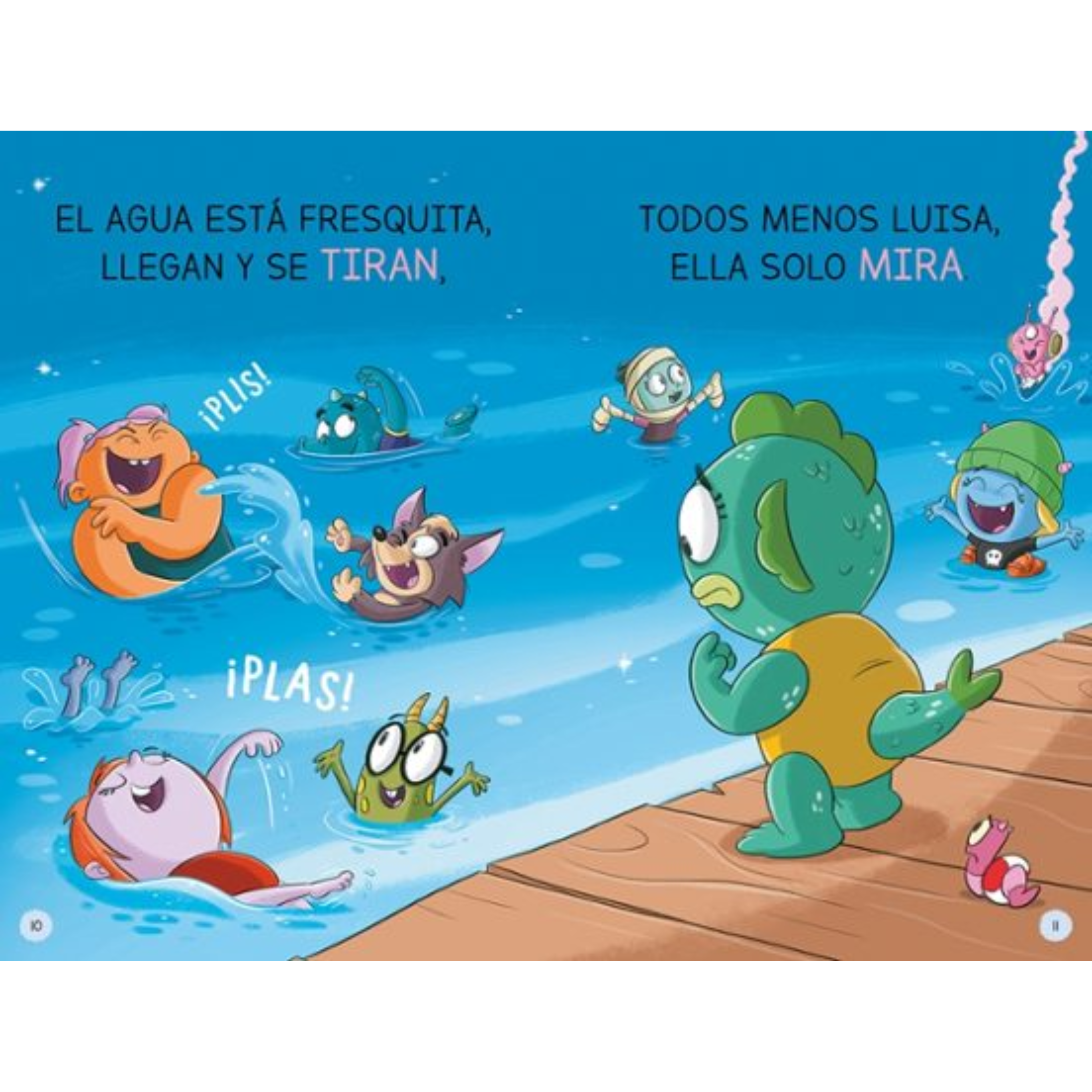 ESCUELA DE MONSTRUOS 18 - SIN TEMOR NI FLOTADOR - Sally Rippin